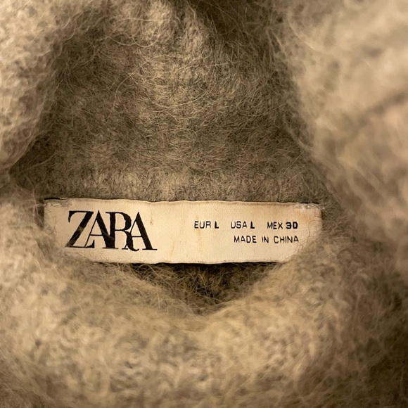 Zara Crop Turtleneck Sweater, L - Picture 2 of 14
